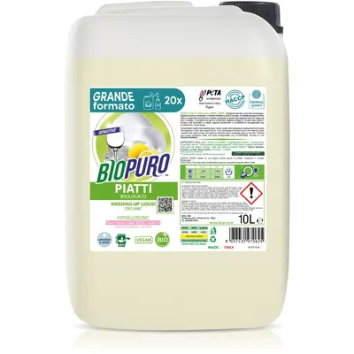 Detergent pentru Vase Hipoalergen Eco 10L
