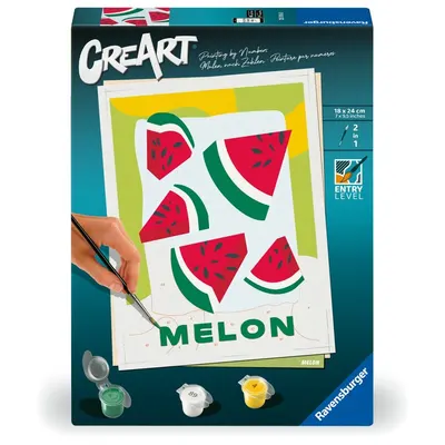 Pictura pe numere pentru adulti Ravensburger CreArt Pepene