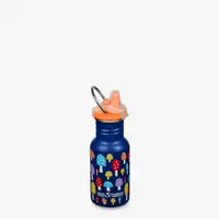 Sticla din otel pentru copii Kid Classic Narrow 355 ml cu capac sippy Mushrooms