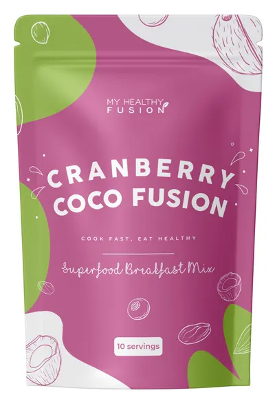 Cranberry Coco Fusion, 200 g, My Healthy Fusion