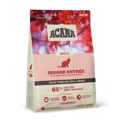 ACANA Indoor Entrée, hrană uscată pisici, 1.8kg 1.8kg