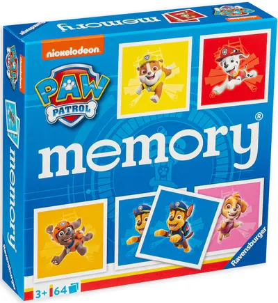 Joc de societate Ravensburger Paw Patrol memory - pentru copii