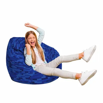 Fotoliu Puf Bean Bag tip Para L Minecraft apa
