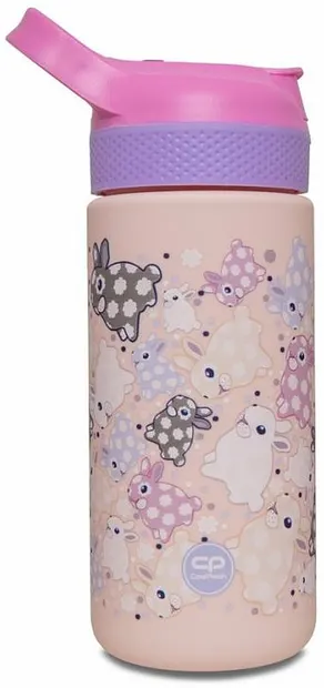 Sticlă Cool Pack Bibby - White Bunny, 420 ml