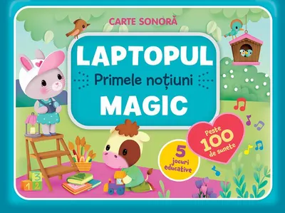 Laptopul magic: Primele noțiuni - Board book