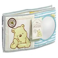 Jucarie - carte Winnie the Pooh cu doua fete pentru dezvoltare senzoriala