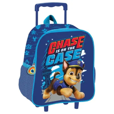 Troler 3D, cu un compartiment, 32x26x11 cm, bretele ajustabile si intarite, albastru, Happy, Paw Patrol Engros