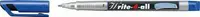 Liner permanent Stabilo - Write-4-All, 0.7 mm, albastru