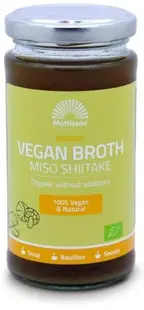 Vegan Broth Miso Shiitake, 240 ml, Mattisson Healthstyle