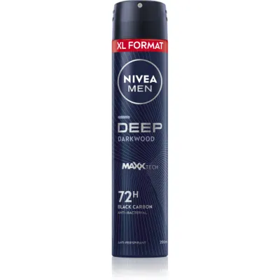 NIVEA MEN Deep spray anti-perspirant pentru barbati 200 ml