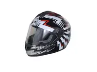 Casca moto integrala adulti, Safebet HF-122 Q239, culoare negru, marime L
