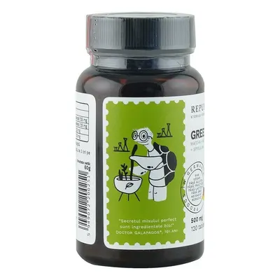 Green Detox (500 mg) supliment alimentar Ecologic Republica BIO, 120 tablete (60 g)