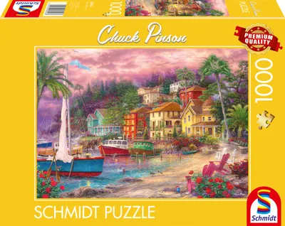 Puzzle Schmidt din 1000 piese - Magie de coastă