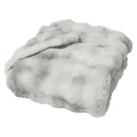 Pătură gri din micropluș/cocolino 180x220 cm Mounty – douceur d'intérieur