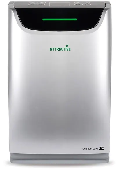 Purificator de aer și umidificator Oberon - 220, HEPA, alb