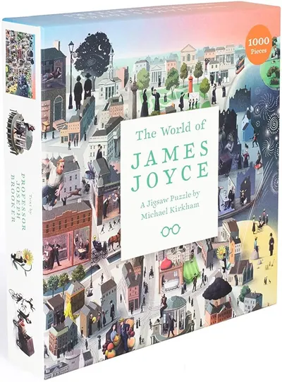 Puzzle Laurence King din 1000 piese - Lumea lui James Joyce