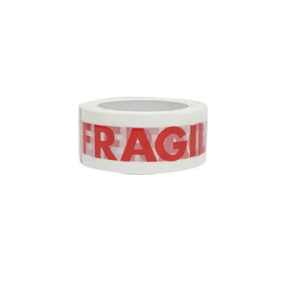 Banda adeziva scotch „FRAGILE” (Fragil) 5cmx91m Cod: PT010