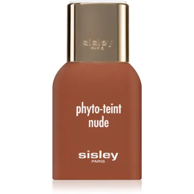 Sisley Phyto-Teint Nude fond de ten iluminator și hidratant pentru un look natural culoare 6C Amber 30 ml