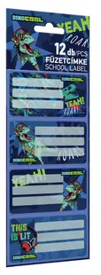 Etichete Lizzy Card Dino Roar - 12 buc