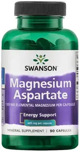 Magnesium Aspartate, 685 mg, 90 capsule, Swanson