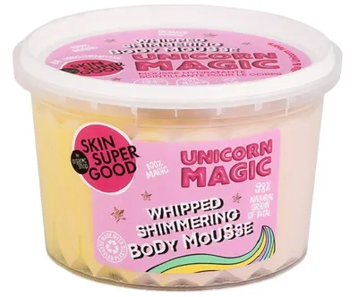 Organic Shop Skin Super Good Spumă de corp Unicorn Magic, 250 ml