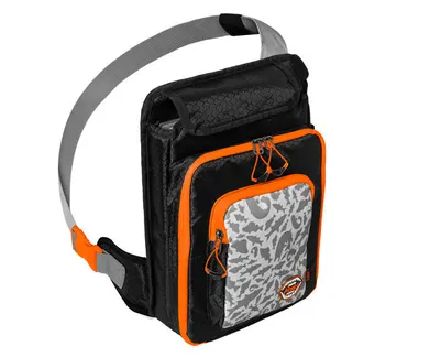 Rucsac crossbody Delphin ATAK! Swift 25x35x13 cm, negru/verde