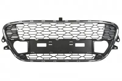 Grila bara fata mijloc, negru crom CITROEN C3 intre 2009-2013