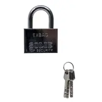 Lacat Patrat Cromat, cu 3 Chei, 60 mm