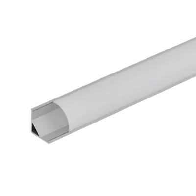Profil aluminiu pentru benzi LED flexibile, unghiular, 3m - Comenzi sub 25 buc/bax: ridicare din depozit