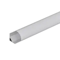 Profil aluminiu pentru benzi LED flexibile, unghiular, 3m - Comenzi sub 25 buc/bax: ridicare din depozit