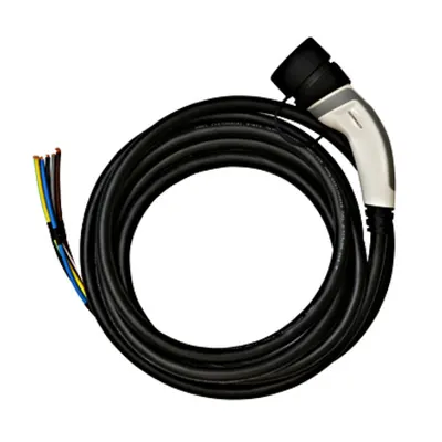 Charging cable type2, 32A 3-phase, 5m long