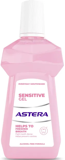 Astera Apă de gură Sensitive Gel, 300 ml