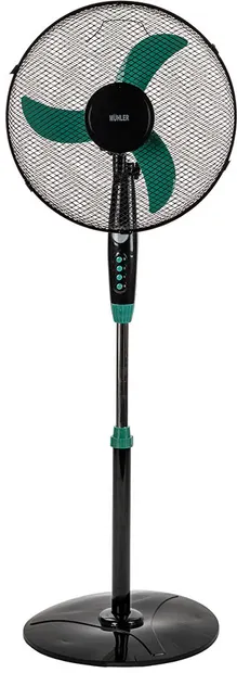 Ventilator Muhler - FM-1650, 3 viteze, 41 cm, negru