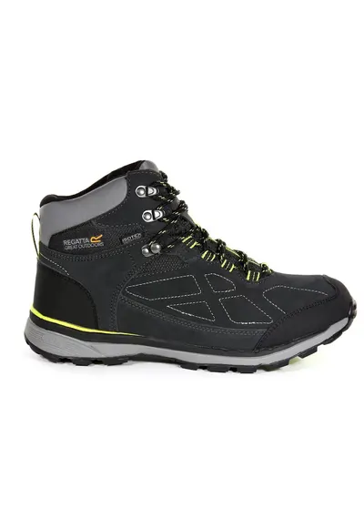 Pantofi trekking barbati - Sintetic/Piele intoarsa - Multicolor