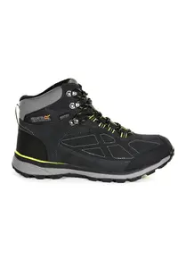 Pantofi trekking barbati - Sintetic/Piele intoarsa - Multicolor