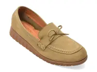 Mocasini IMAGE kaki, 261007, din nabuc