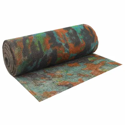 vidaXL Rol de jută 100 x 10000 cm Camuflaj