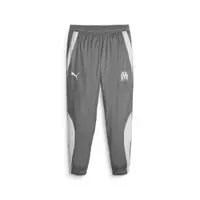 Olympique de Marseille Prematch Fußballhose Herren PUMA Cool Dark Gray White