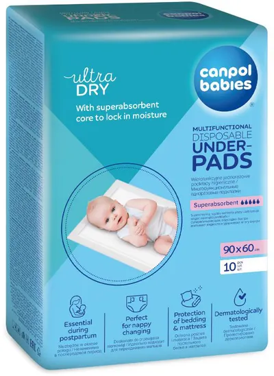 Protectii de unica folosinta Canpol, 10 buc.