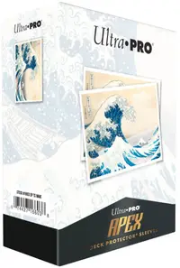Protecții pentru cărți Ultra Pro - The Great Wave off Kanagawa Apex Deck Protector (105 buc)