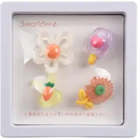 Set de accesorii Sworld ME - Flori, 4 buc