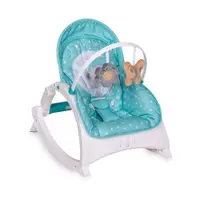 Leagan cu vibratii Lorelli Enjoy Za-Za green moon bear