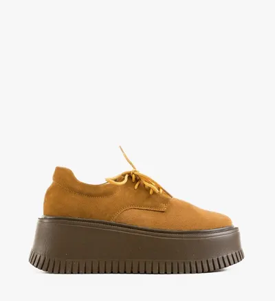 Pantofi casual dama Benve Camel