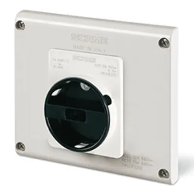 Intrerupator separatorn32A 4P IP65 136x125mm Y1 IK09 GENERAL GREY/BLACK GW 650°C