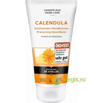 Crema-Balsam de Maini Protectoare cu Extract de Galbenele 75ml