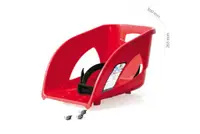 Scaun pentru sanie Prosperplast compatibil modele BulletTatra rosu