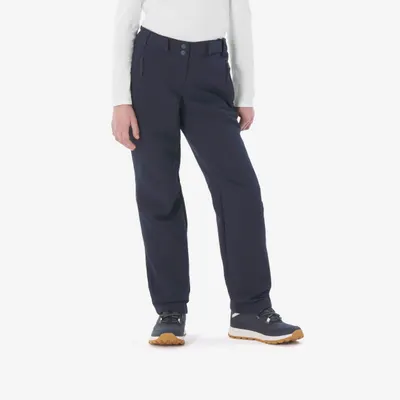 Pantalon Softshell Drumeție la munte MH500 Albastru Copii 7-15 ani