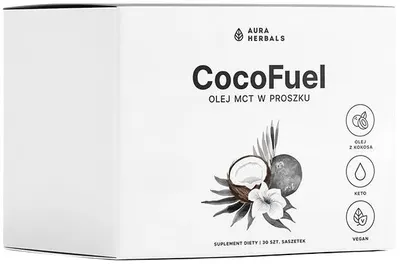 CocoFuel 30 plicuri, Aura Herbals