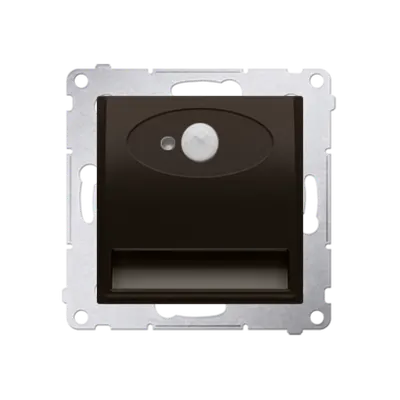 Luminator LED cu senzor de miscare 230V, bronz mat metallic