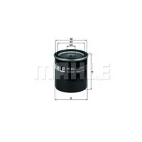 Filtru ulei MAHLE ORIGINAL OC 534